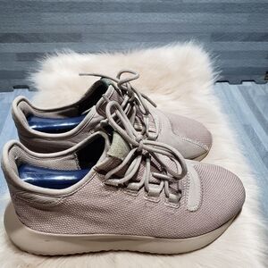 Adidas Tubular Shadow J Knit Pink Womens Shoes